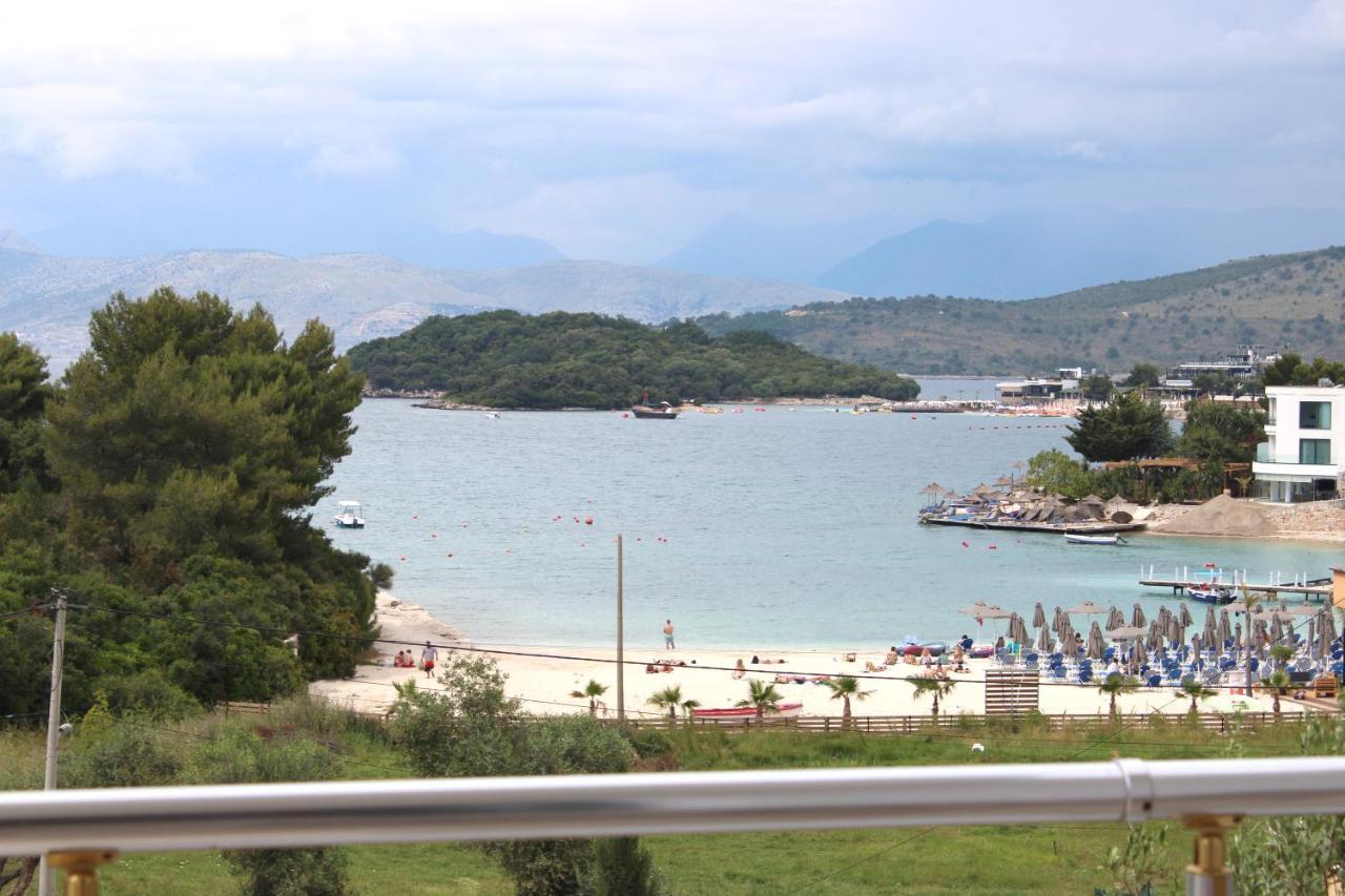Vila Bilali Apartment Ksamil Bagian luar foto