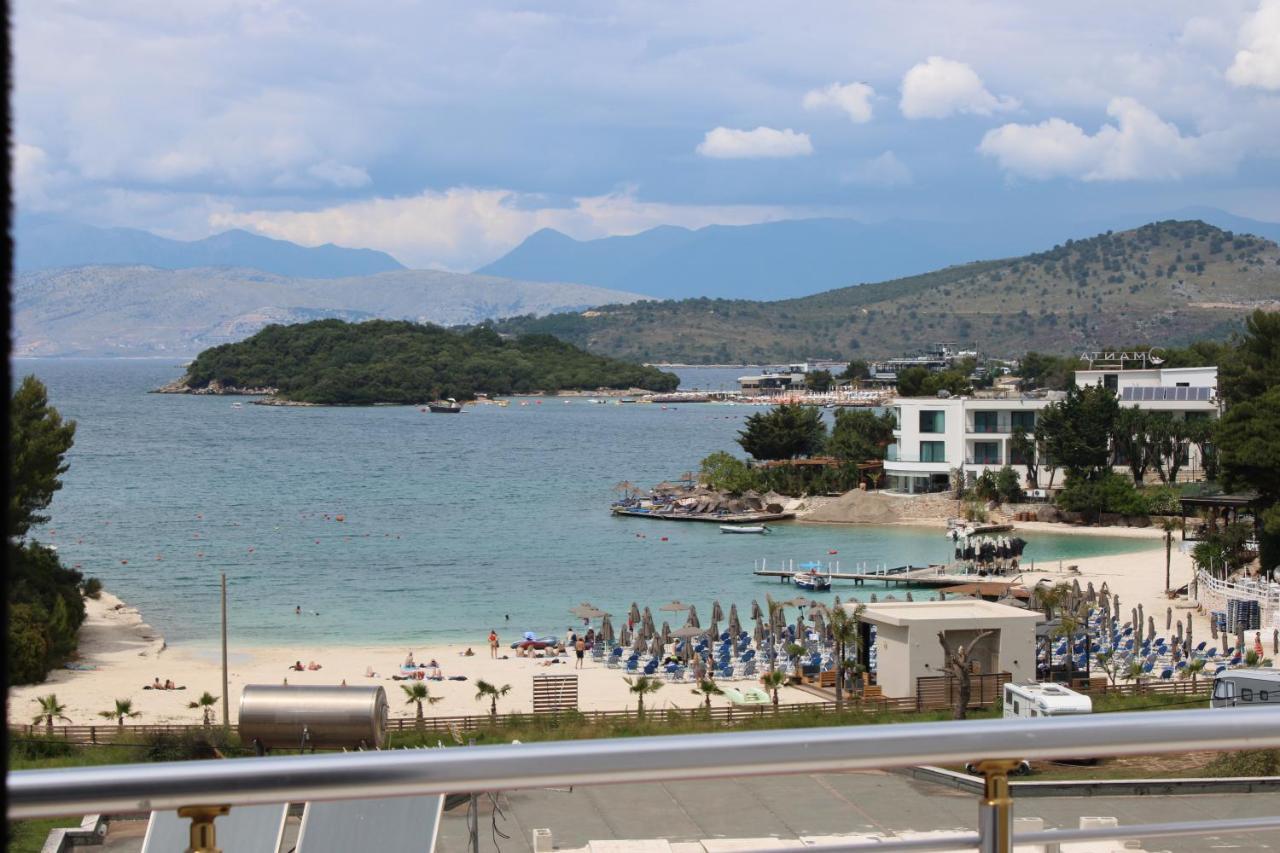 Vila Bilali Apartment Ksamil Bagian luar foto