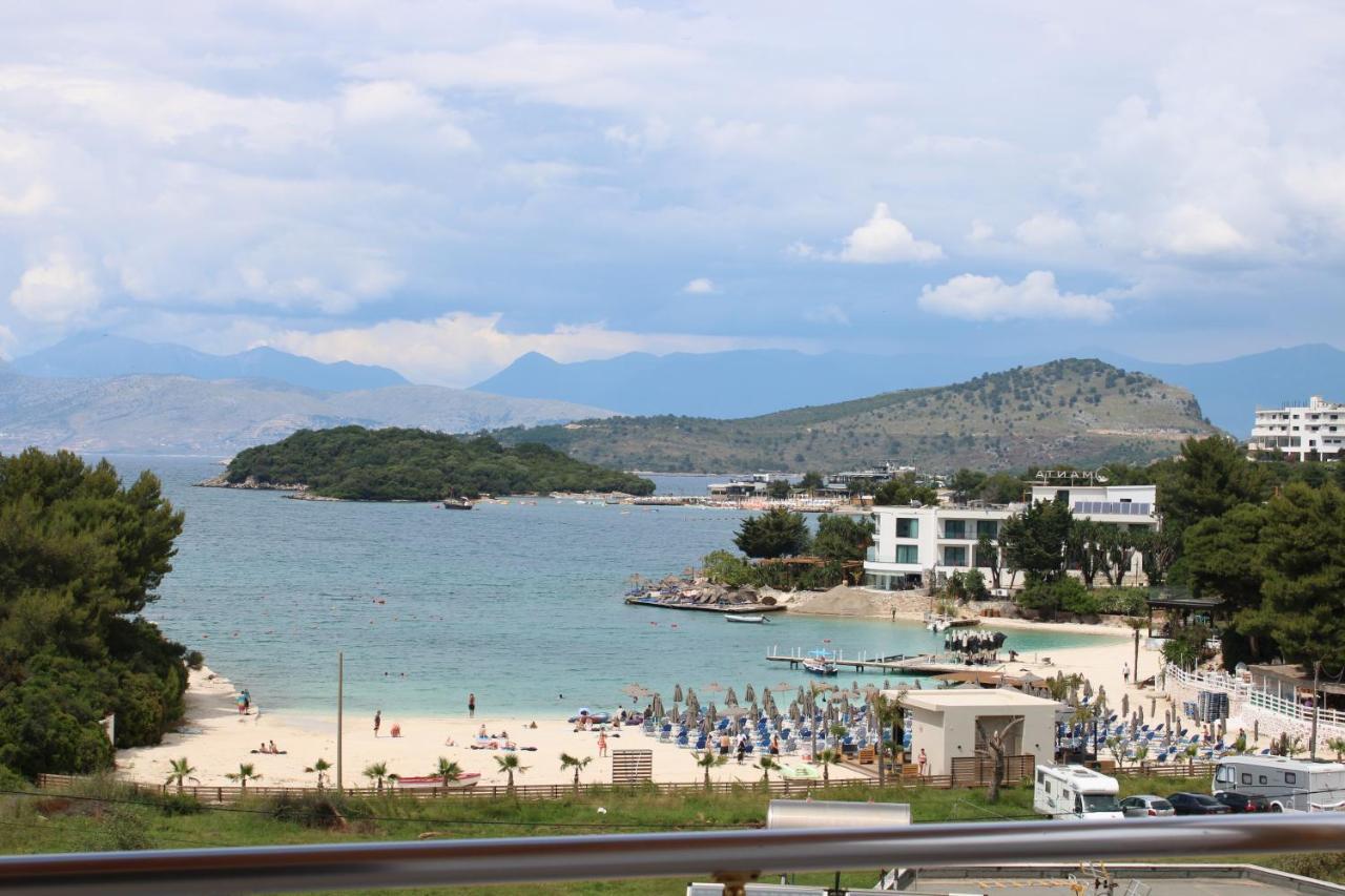 Vila Bilali Apartment Ksamil Bagian luar foto
