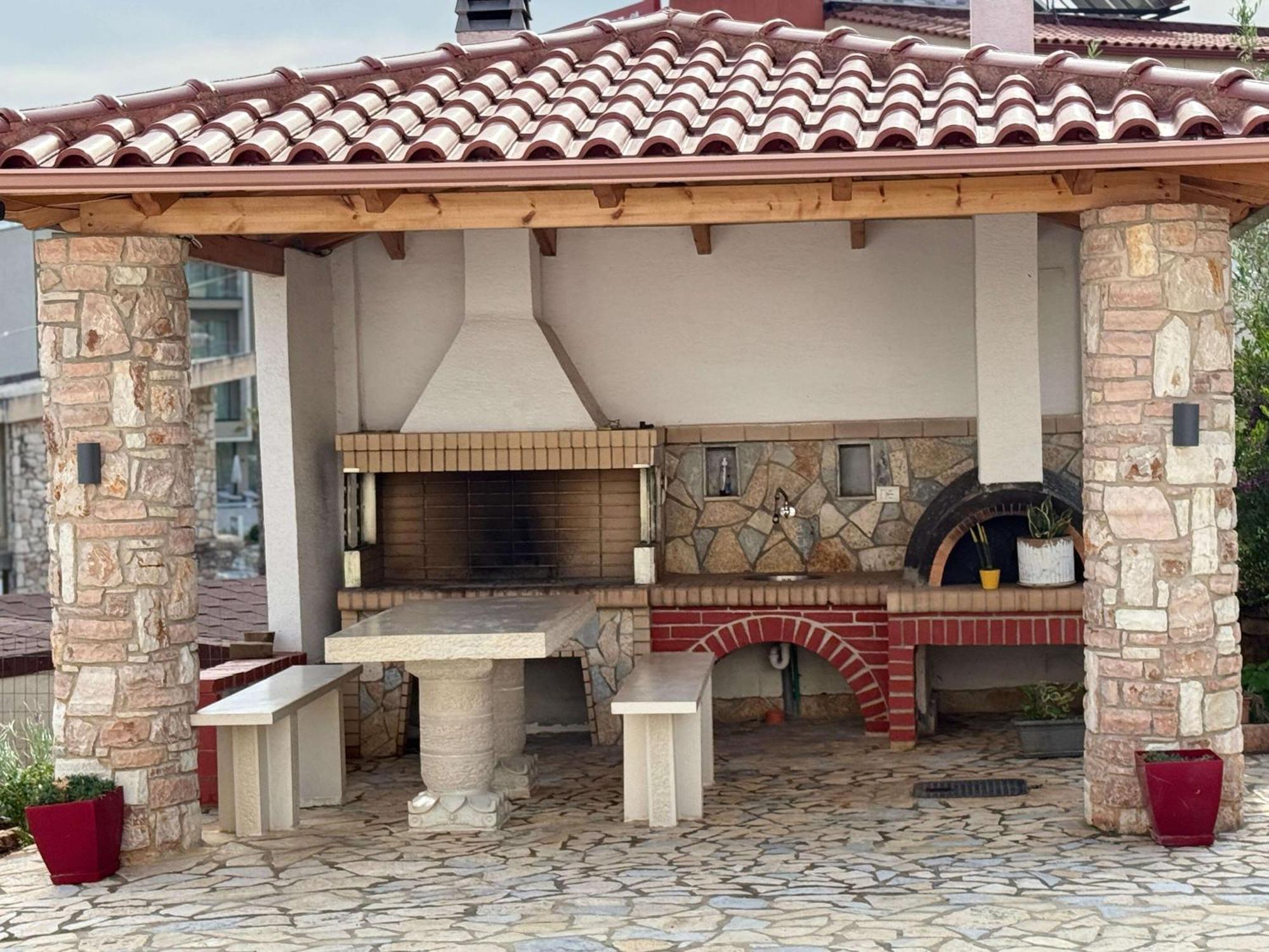 Vila Bilali Apartment Ksamil Bagian luar foto