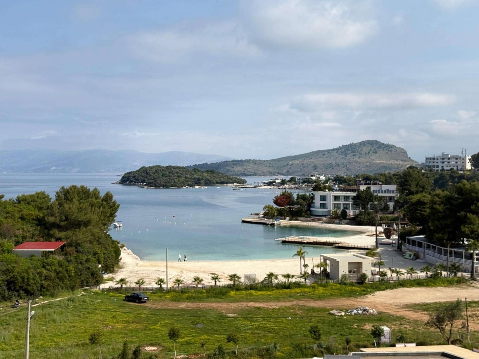 Vila Bilali Apartment Ksamil Bagian luar foto