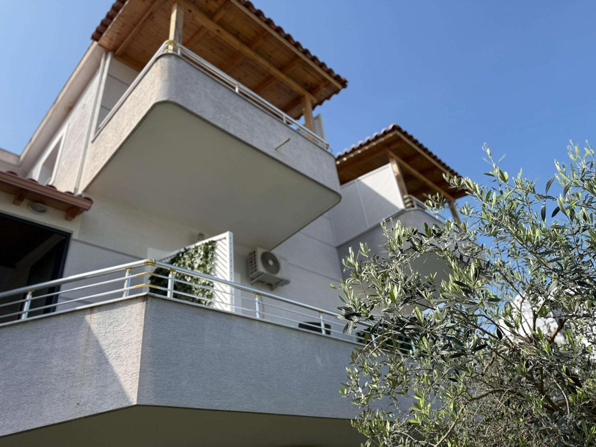 Vila Bilali Apartment Ksamil Bagian luar foto
