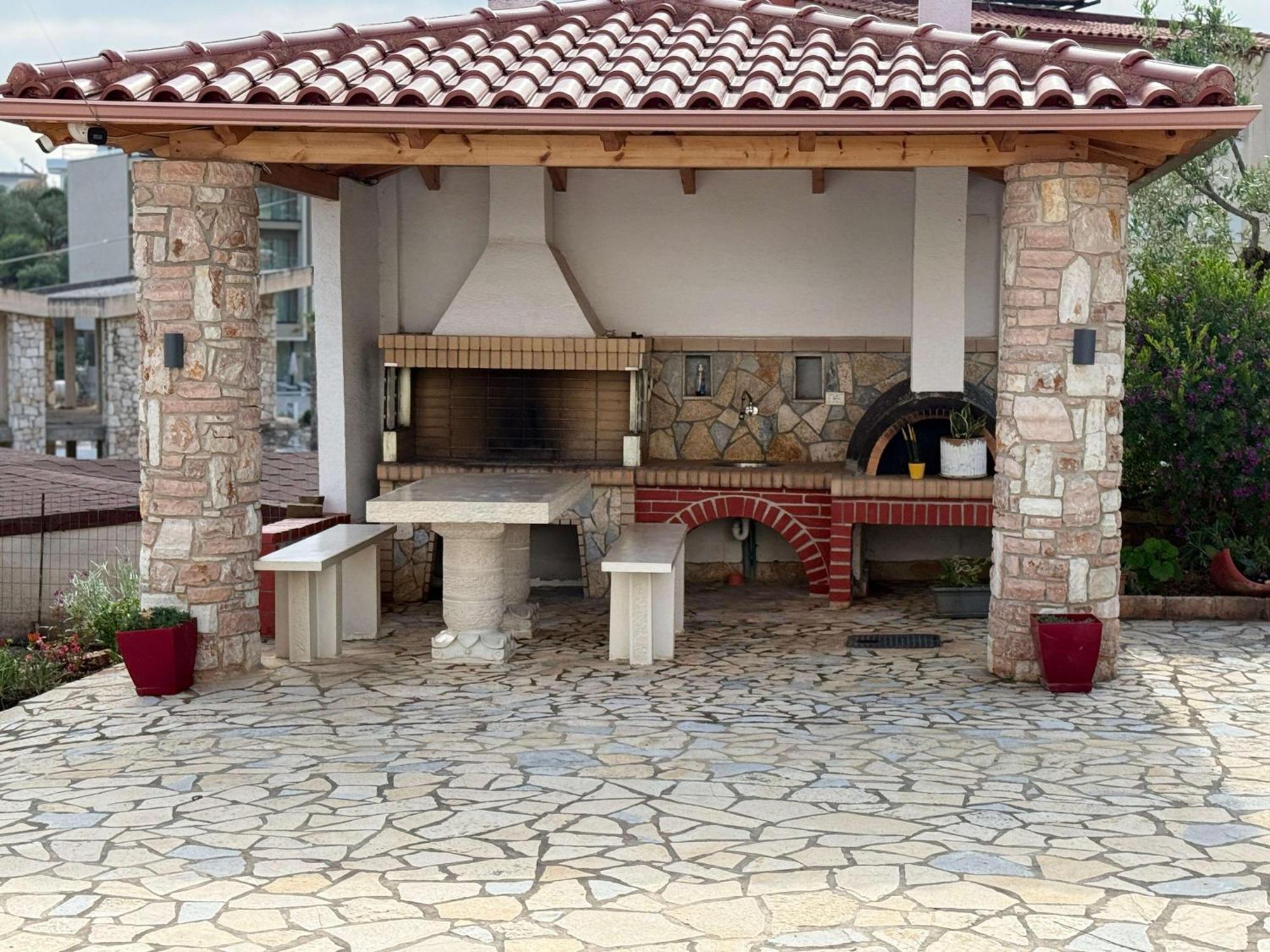 Vila Bilali Apartment Ksamil Bagian luar foto
